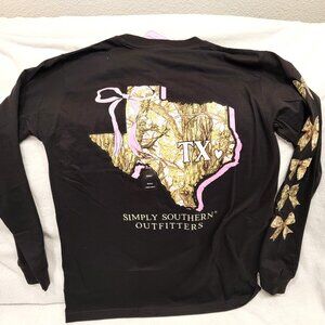 New Bucee's Women’s Simply Southern Shirt Texas M